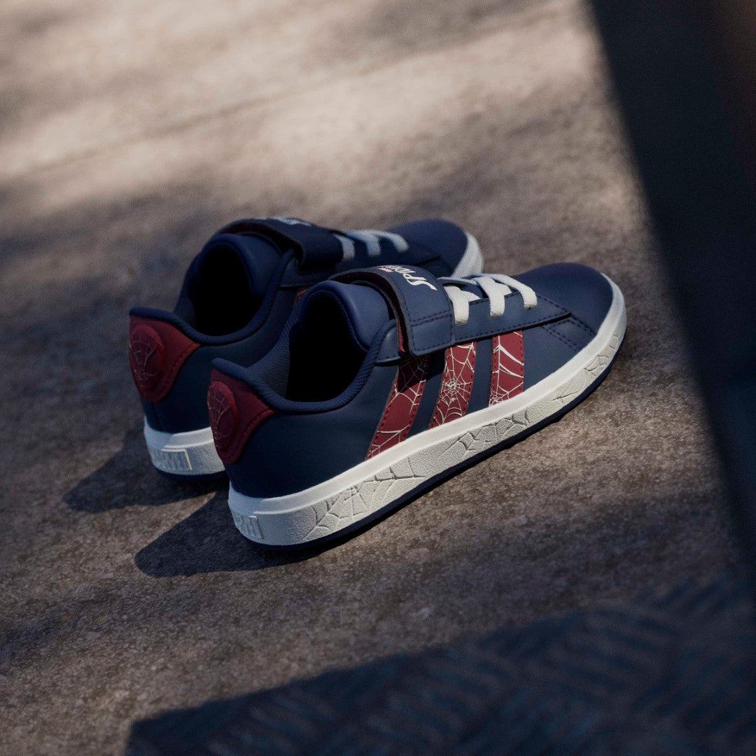 Adidas Marvel Spider-Man Grand Court Shoes