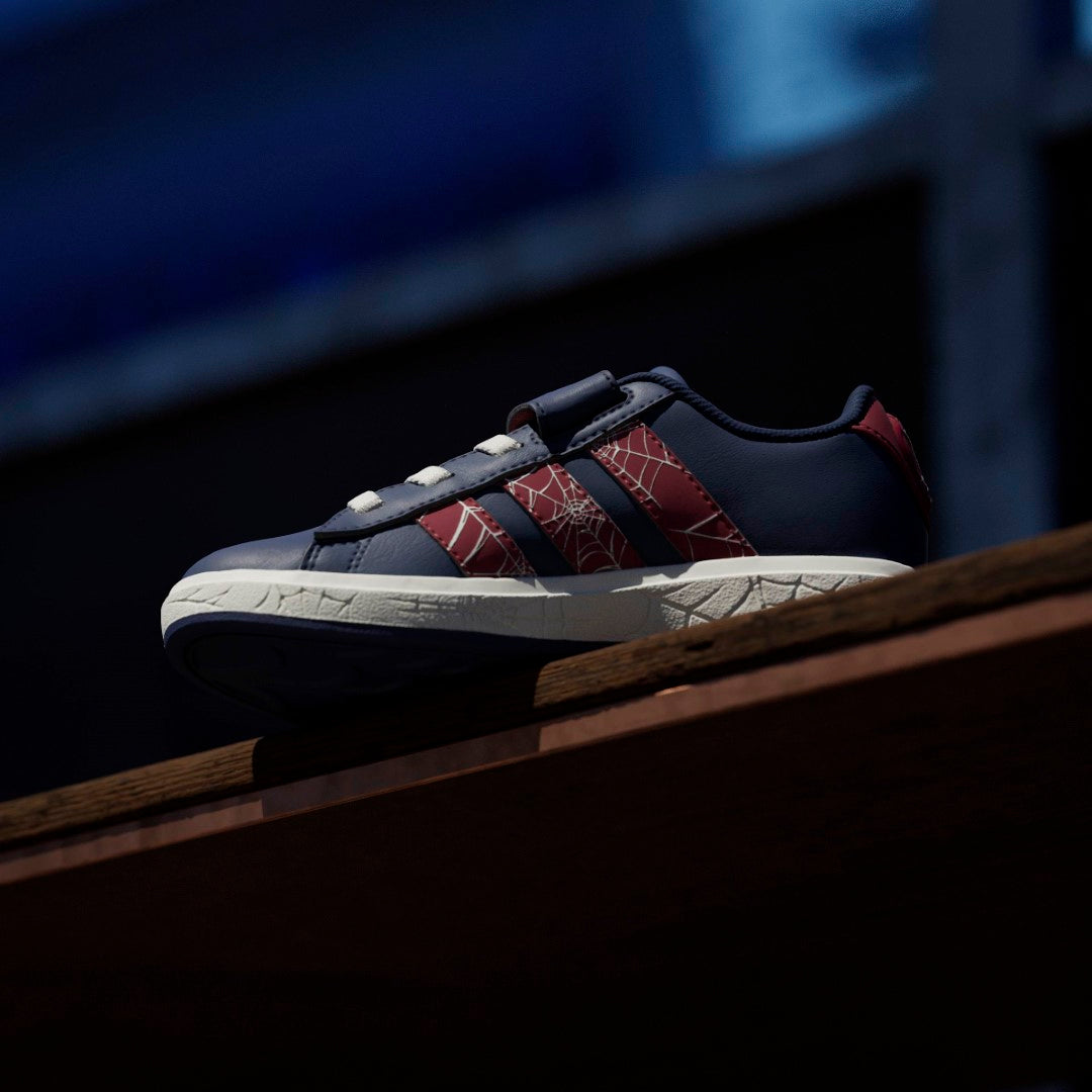 Adidas Marvel Spider-Man Grand Court Shoes