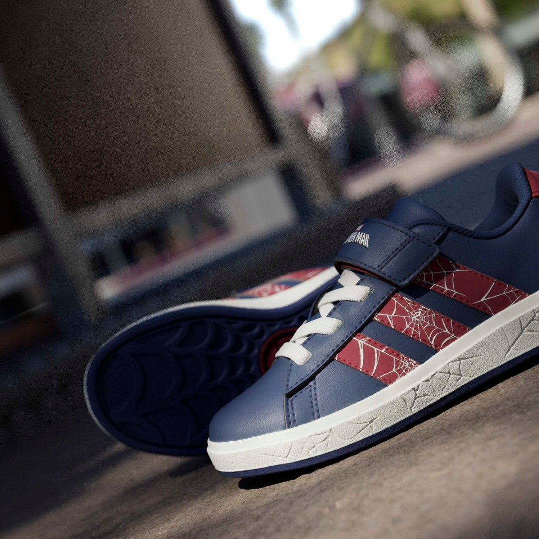 Adidas Marvel Spider-Man Grand Court Shoes