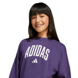 Seasonals Essentials Collegiate Typography Crewneck Sweatshirt Kids