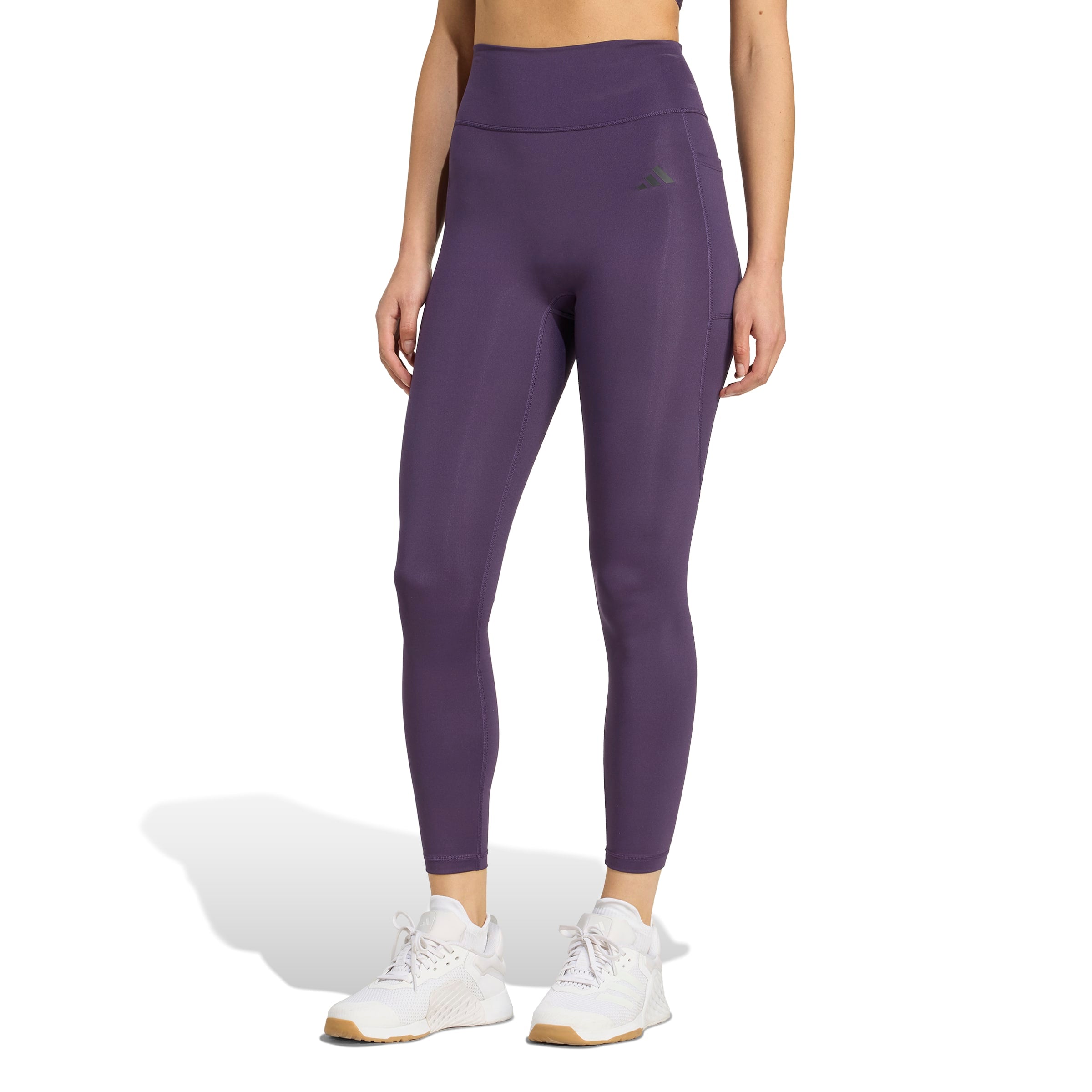 Optimé Essentials No Front Rise Seam 7/8 Leggings – Alriqa Sport