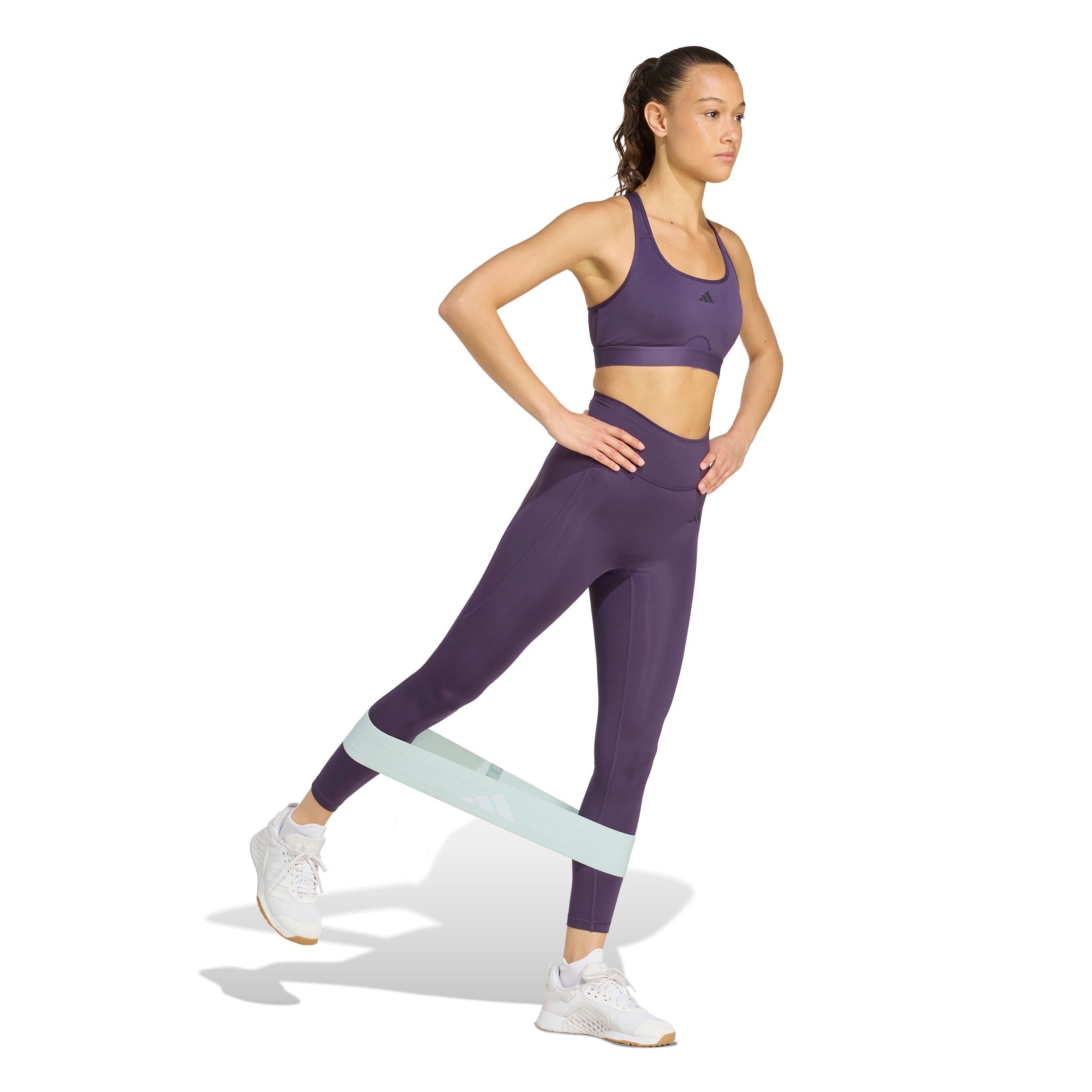 Optimé Essentials No Front Rise Seam 7/8 Leggings – Alriqa Sport