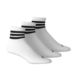 3-Stripes Cushioned Sportswear Mid-Cut Socks in a Pack of 3