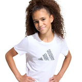 Junior Girls Animal Print Graphic T-Shirt
