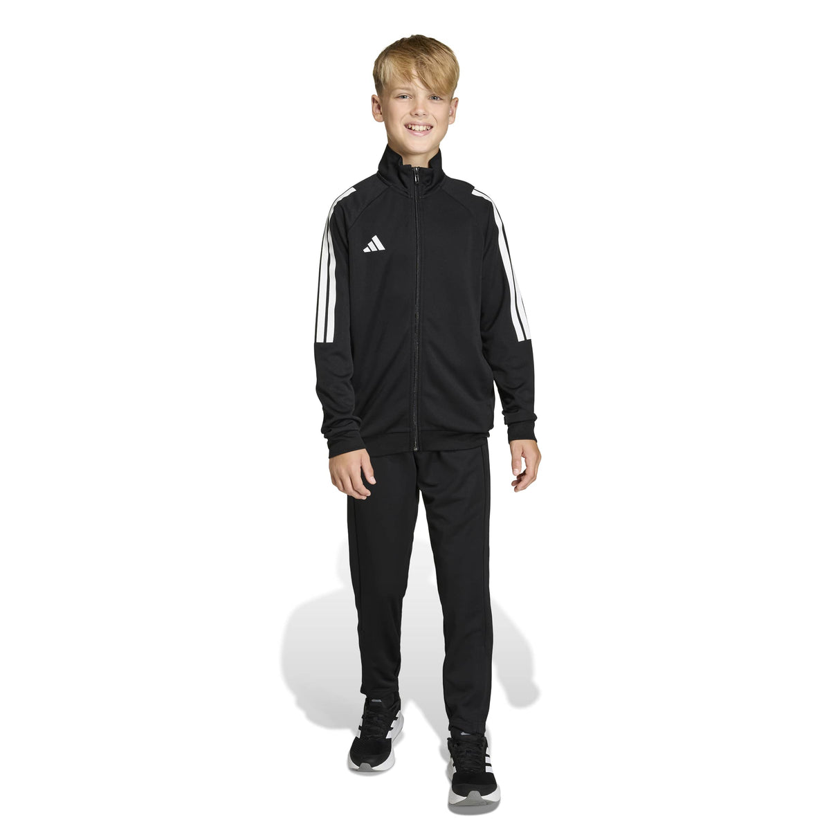 Kids Adidas Sereno Tracksuit, Black