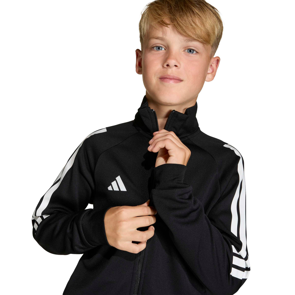 Kids Adidas Sereno Tracksuit, Black