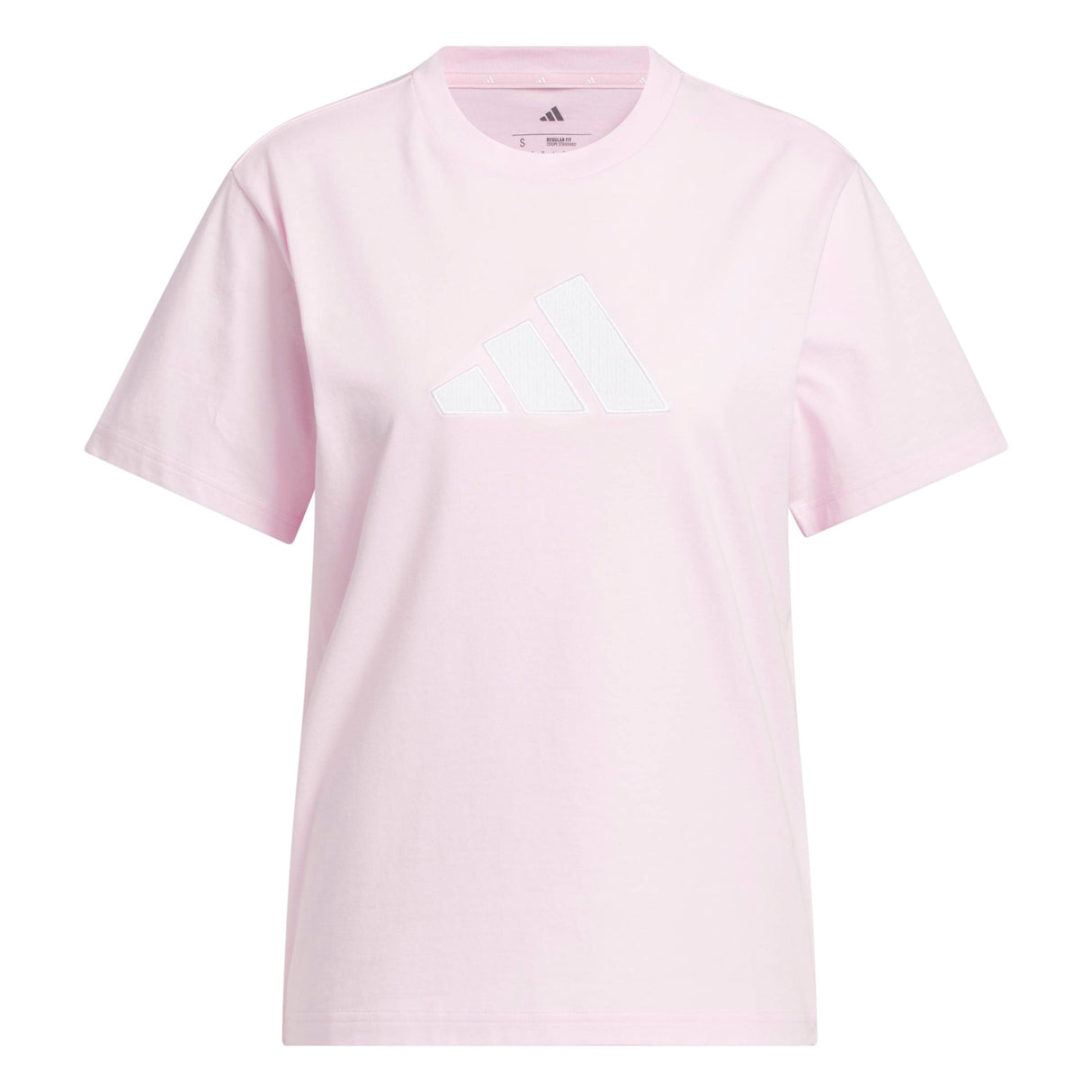 TEXTURED GINGHAM BIG LOGO GRAPHIC T-SHIRT