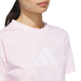 TEXTURED GINGHAM BIG LOGO GRAPHIC T-SHIRT