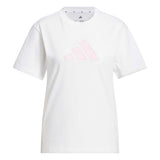 TEXTURED GINGHAM BIG LOGO GRAPHIC T-SHIRT