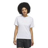 TEXTURED GINGHAM BIG LOGO GRAPHIC T-SHIRT