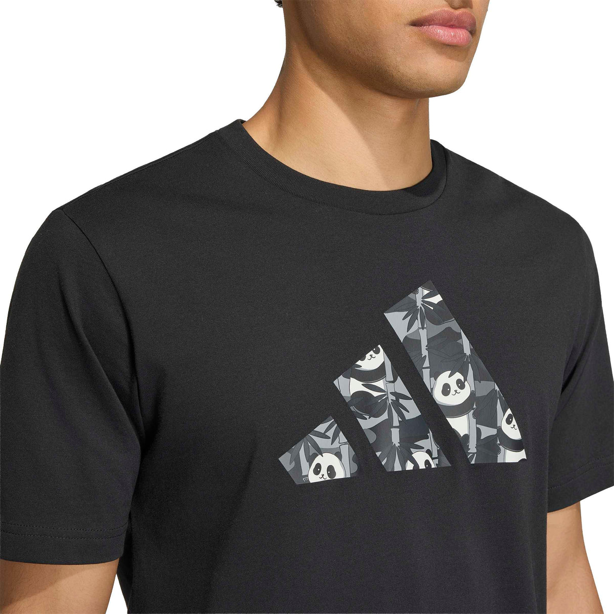 Panda Chill Camo Graphic T-Shirt