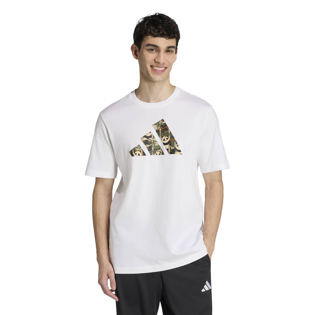 Panda Chill Camo Graphic T-Shirt