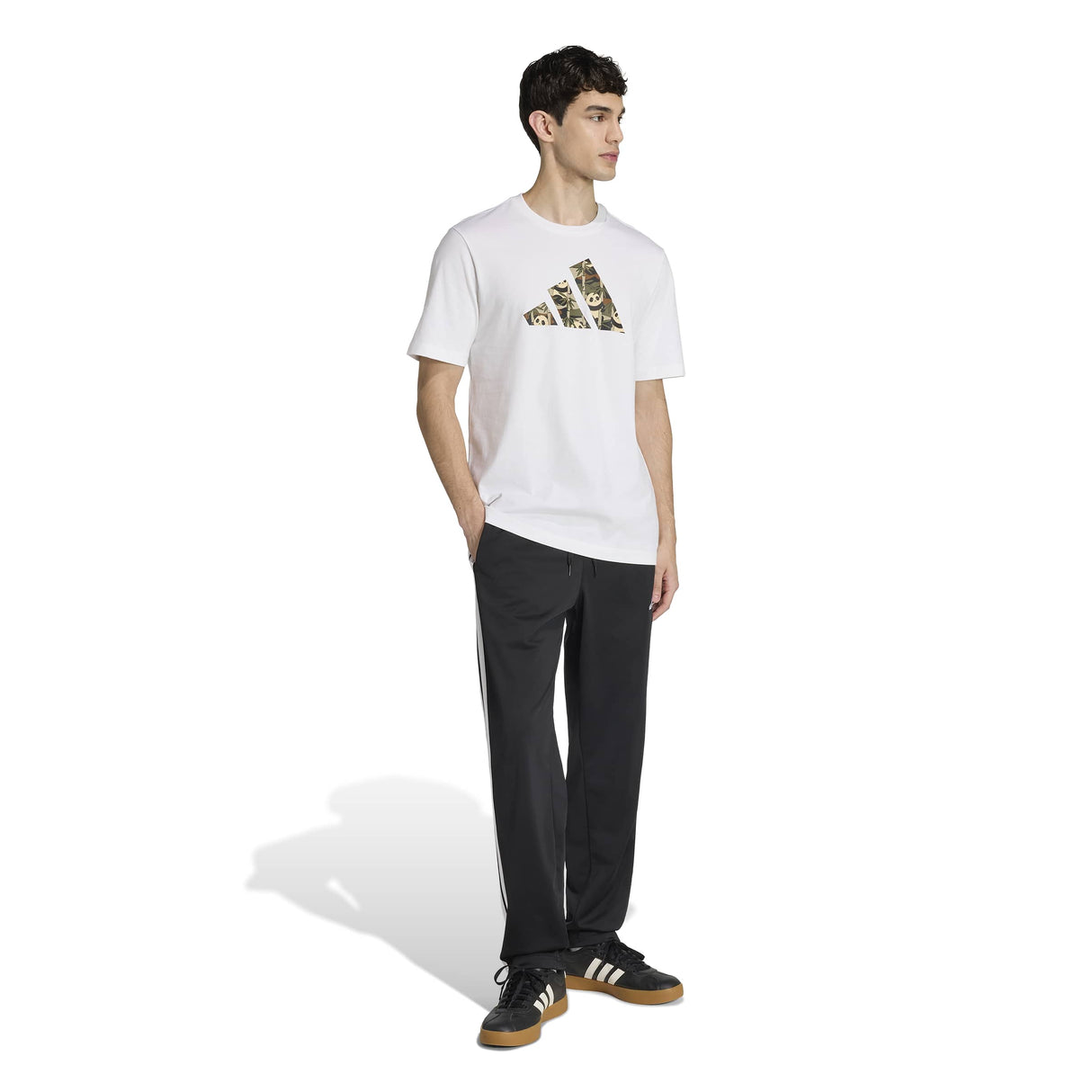 Panda Chill Camo Graphic T-Shirt