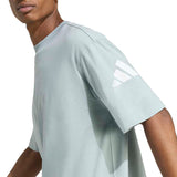 Essentials Loose Fit 3 Bar Logo T-Shirt