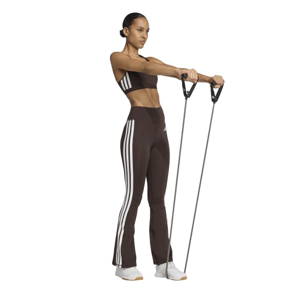 Optime Essentials Workout 3-Stripes Flared Leggings
