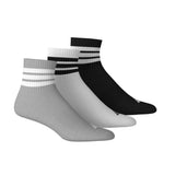 3-Stripes Cushioned Sportswear Mid-Cut Socks 3 Pair Pack