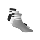 3-Stripes Cushioned Sportswear Mid-Cut Socks 3 Pair Pack