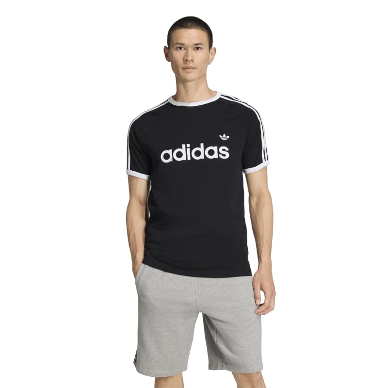 3-Stripes Slim Ringer T-Shirt