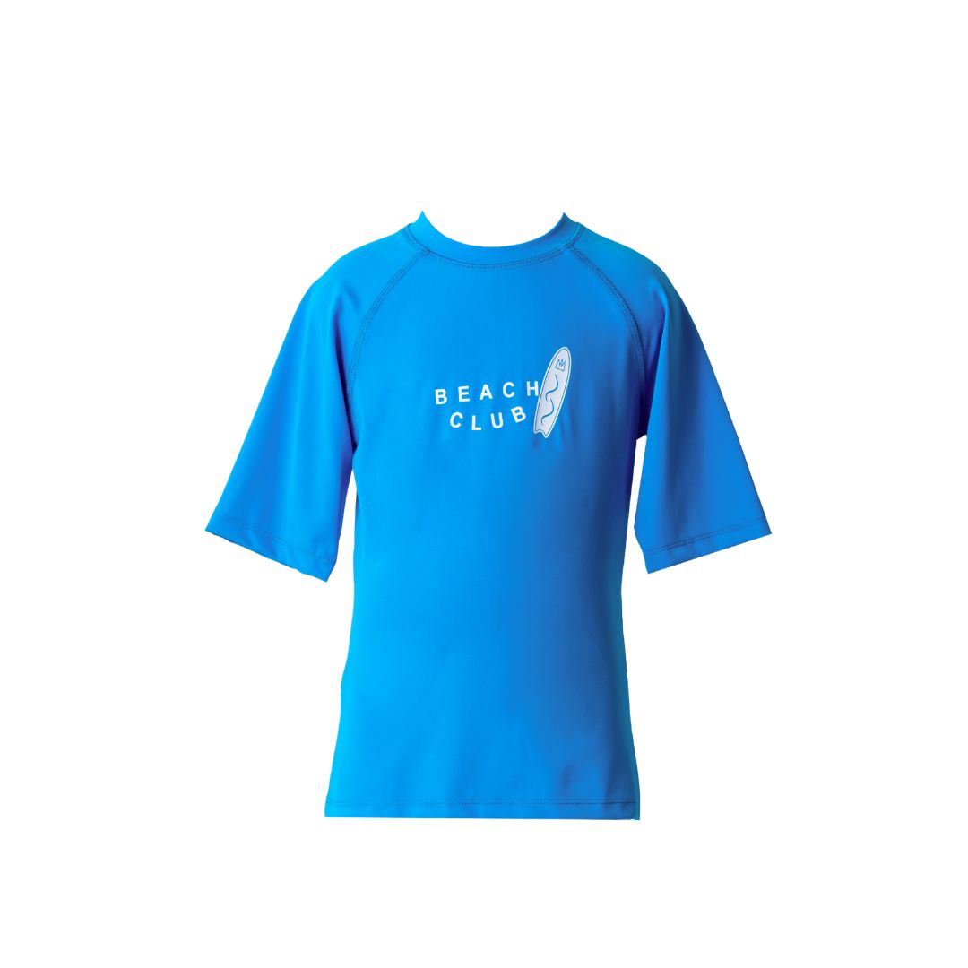 Boy's Half-Sleeve Single Top – Blue