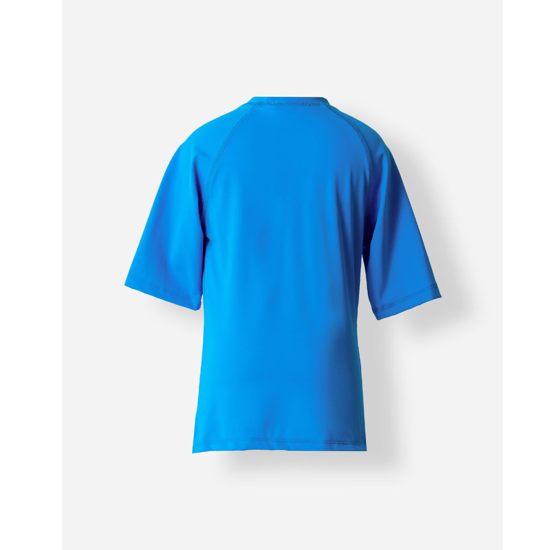 Boy's Half-Sleeve Single Top – Blue