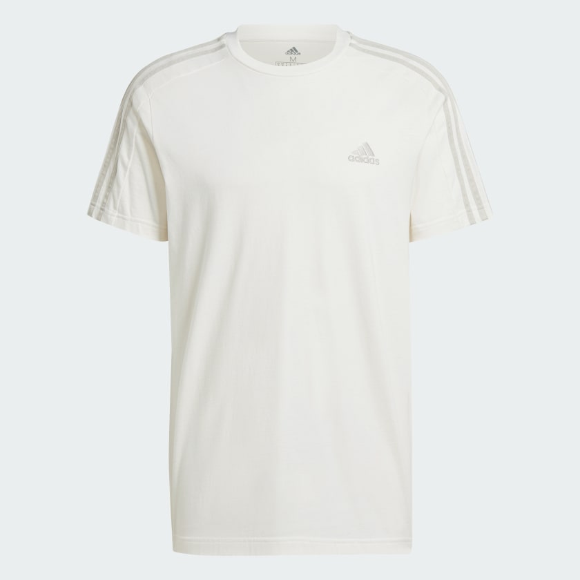 Essentials Single Jersey 3-Stripes T-Shirt