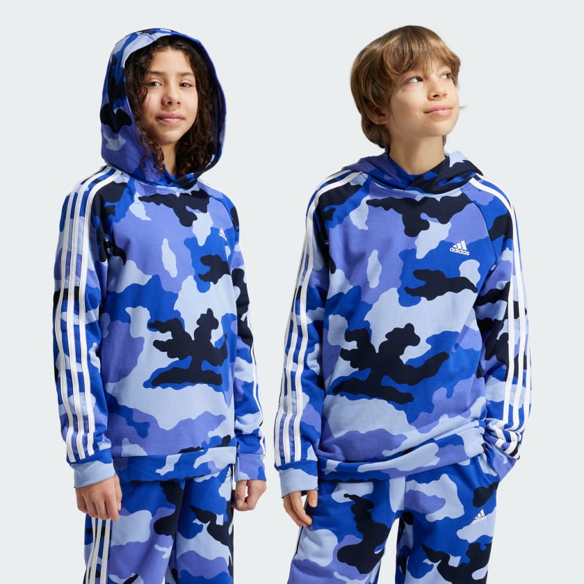 Essentials Allover Print Hoodie Kids