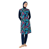 Gilla Gilet Long Sleeve Hijab Swimsuit – Dark Navy Blue