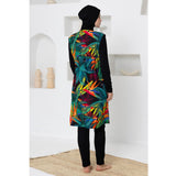 Forlant Gilet Long Sleeve Hijab Swimsuit – Black