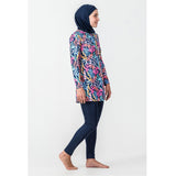 Grandson Lycra Long Sleeve Hijab Swimsuit – Dark Navy Blue
