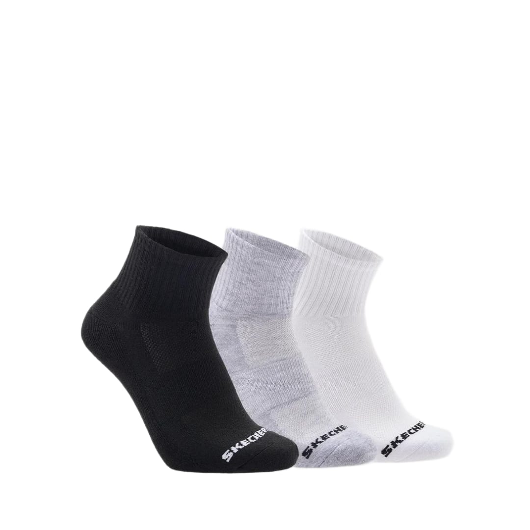 3Pk Mens 1/2 Terry Qtr