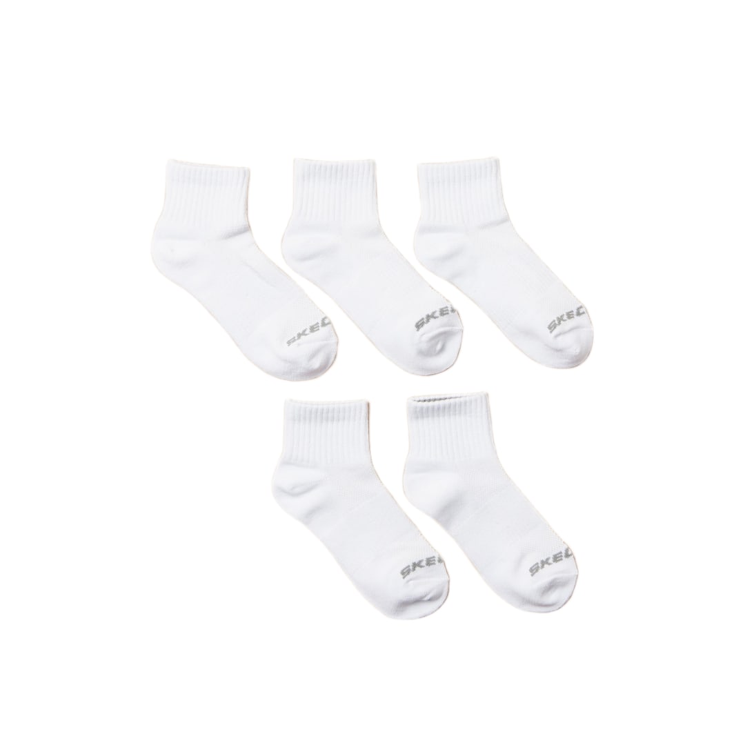 5Pk Unisex Non Terry Qtr