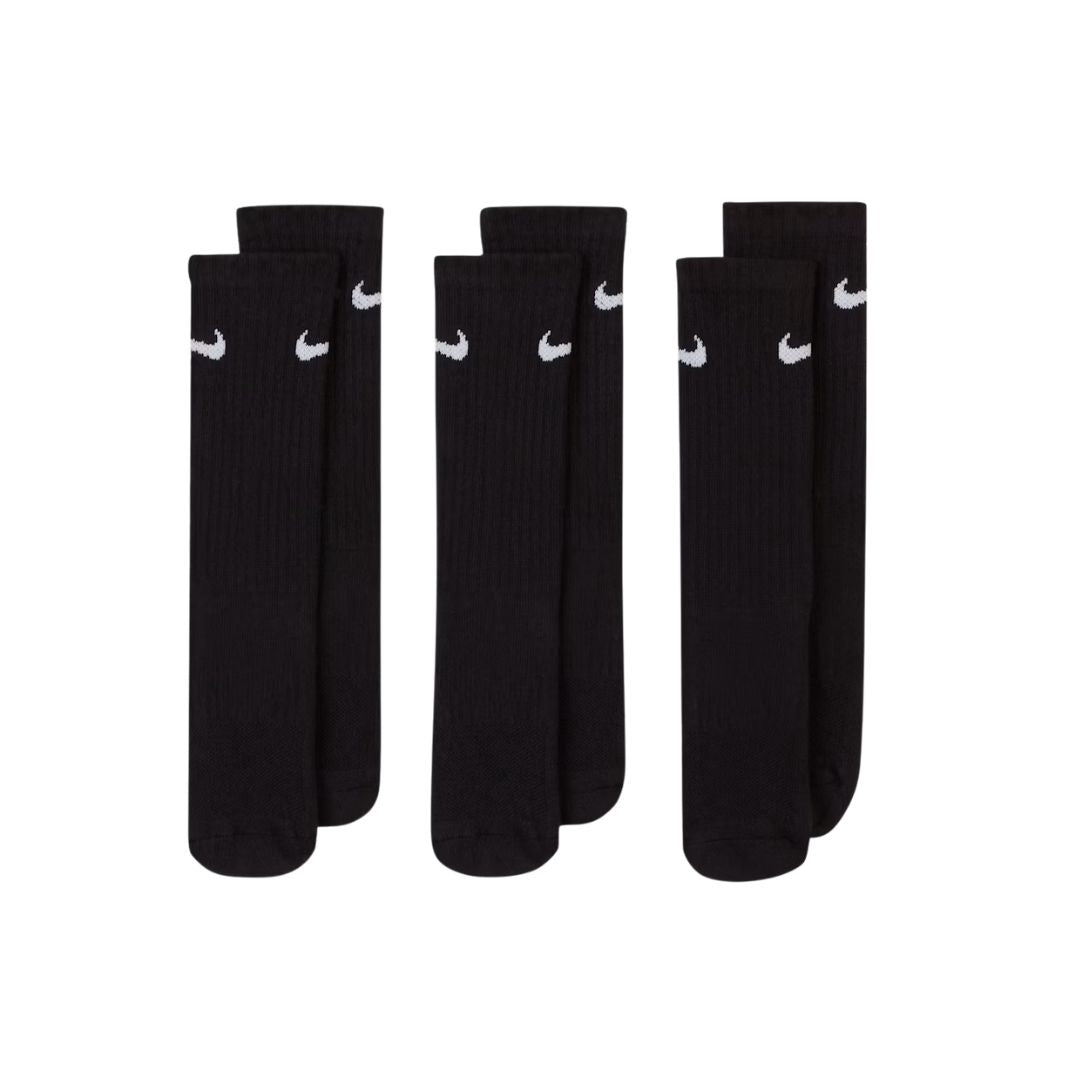 Nike Everyday Kids' Cushioned Crew Socks (3 Pairs)