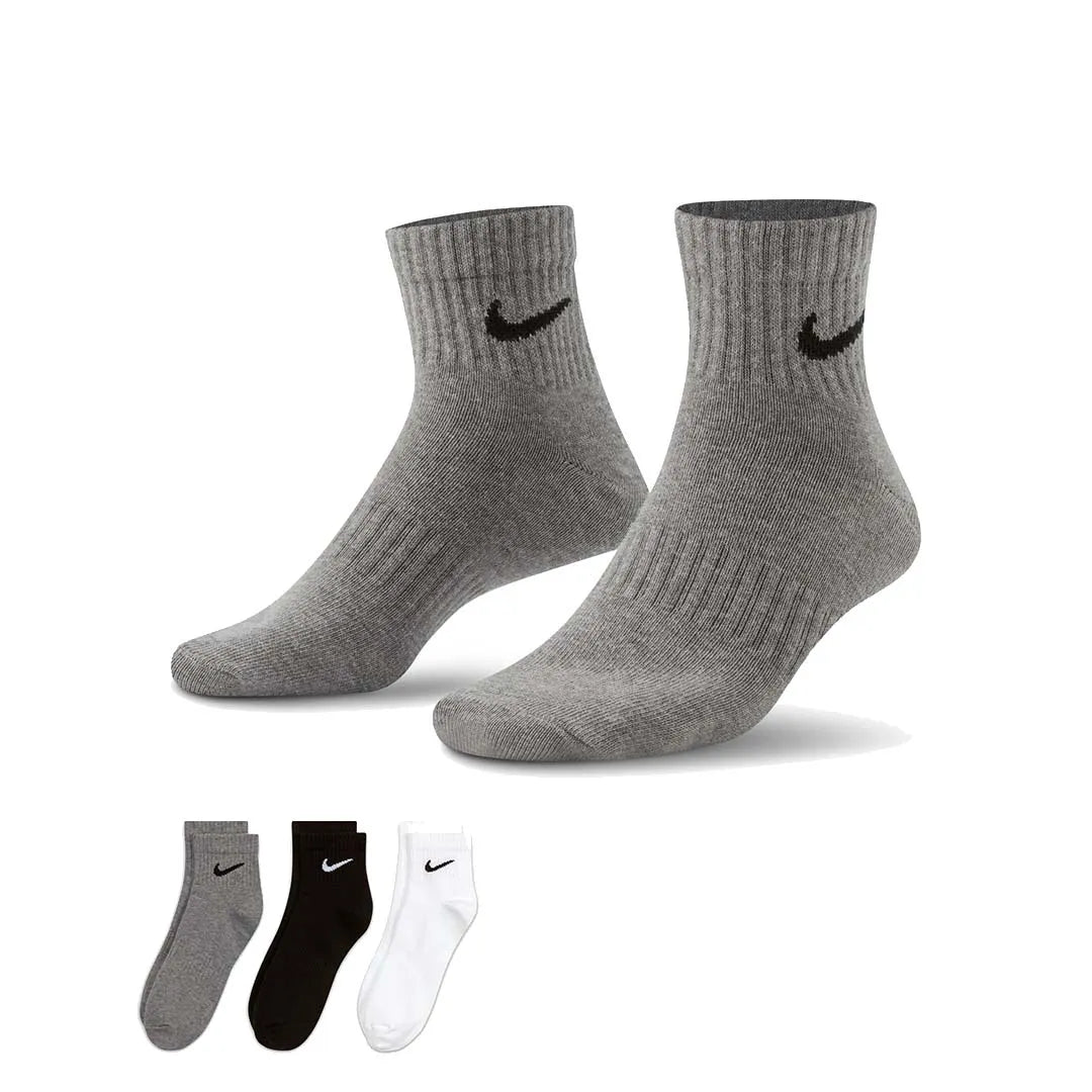 Everyday Ltwt Ankle 3 Pairs Socks