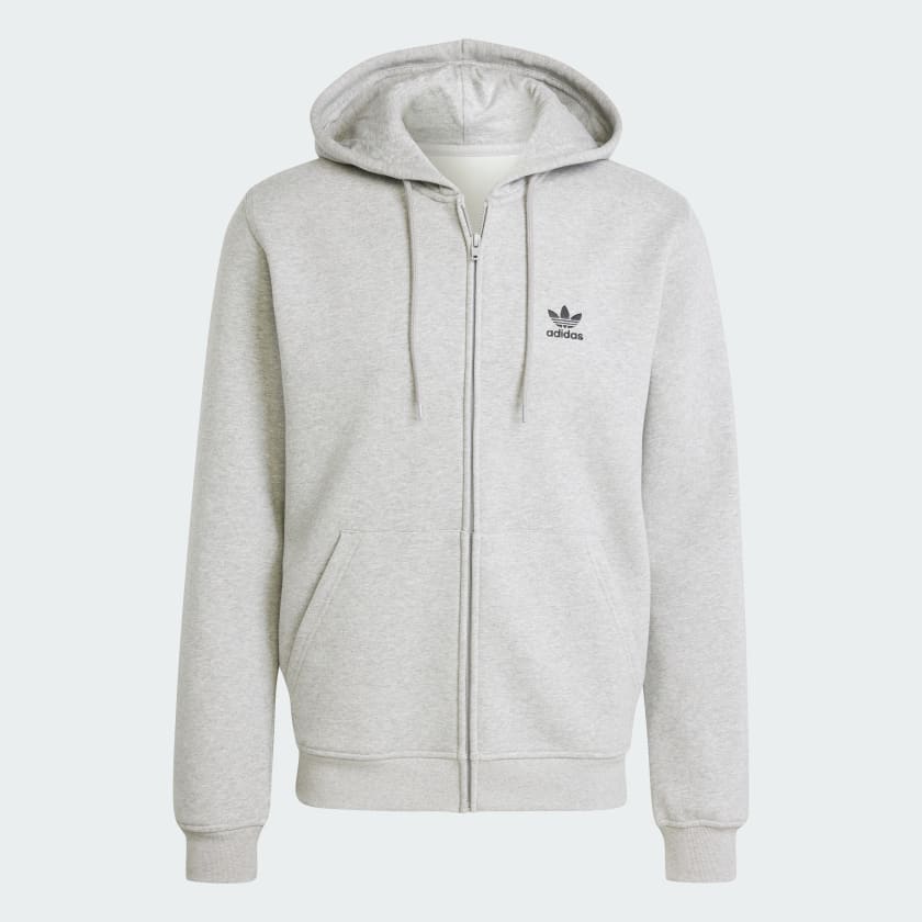 Trefoil Essentials Full-Zip Hoodie