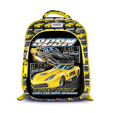 Backpack 16" 3Zips 3D Design Boys + Key Ring