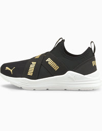 Puma Wired Run Slip On Flash PS Puma Bla
