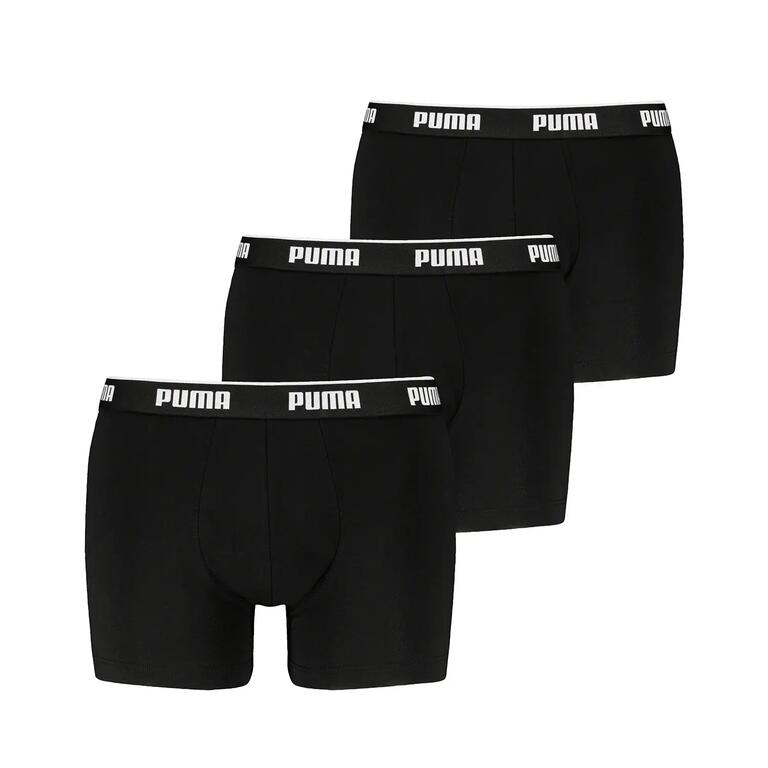 Puma Men Everyday Basic Boxers 3P Black / Black