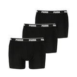Puma Men Everyday Basic Boxers 3P Black / Black