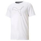Performance Cat Tee M White