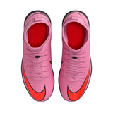 Jr. Mercurial Superfly 10 Club Turf High-Top Football Shoes