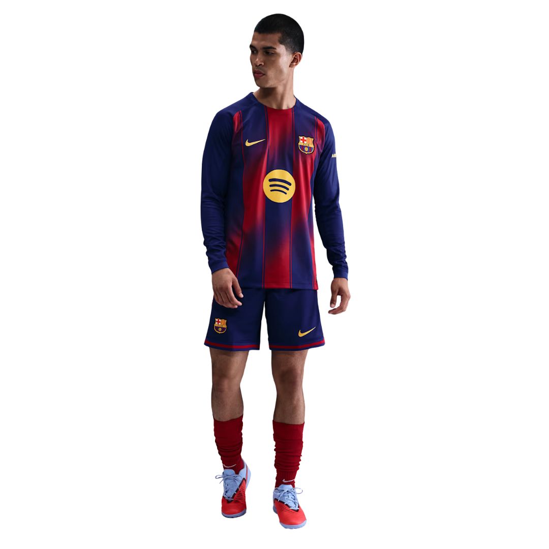 F.C. Barcelona 2025/26 Stadium Home Dri-FIT Football Replica Shorts