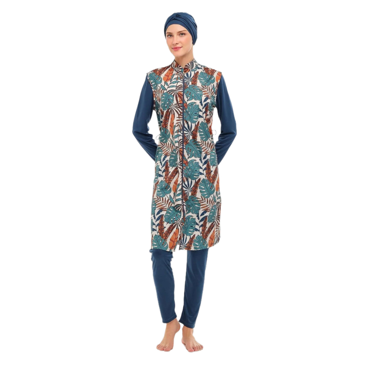 ملابس سباحة فيكتوريا المحتشمة بأكمام طويلة