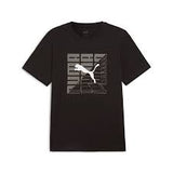 تيشيرت بوما جرافيكي بوما أسود