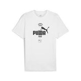 تي شيرت PUMA POWER جرافيكي PUMA أبيض