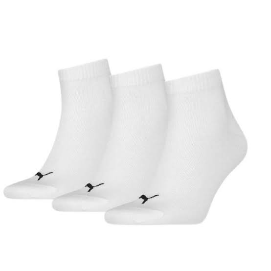 Puma Unisex Quarter Plain 3P