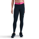 Nike Pro Women's Mid-Rise Crop Mesh-Panel Leggings