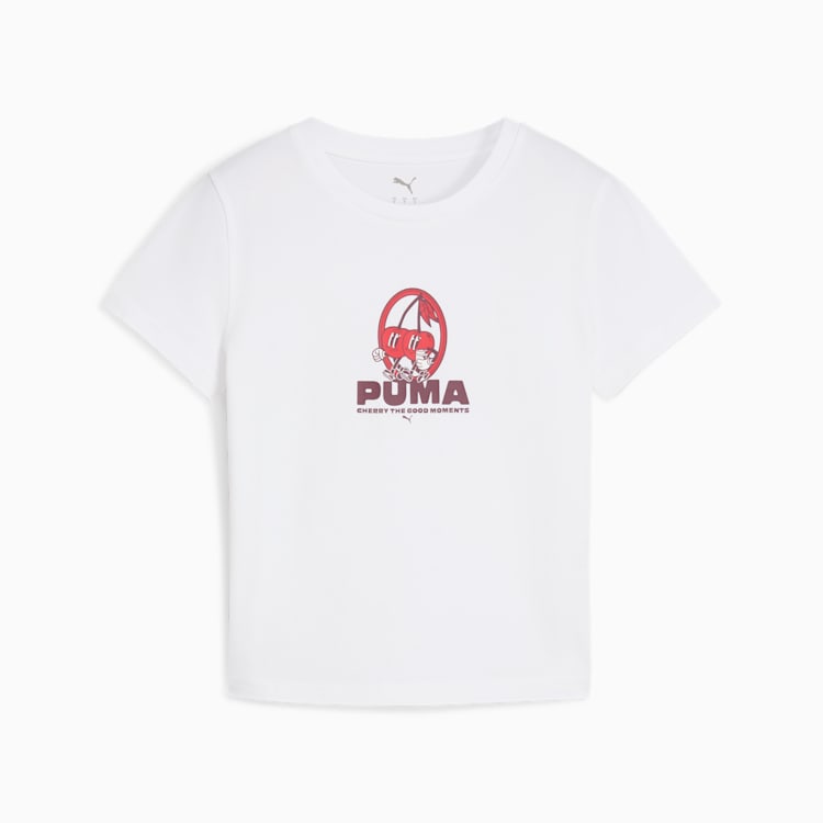 Graphic Cherry The M,Puma White