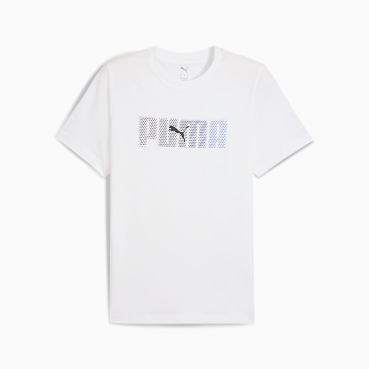 Ess Logo Lab Tee ,Puma White