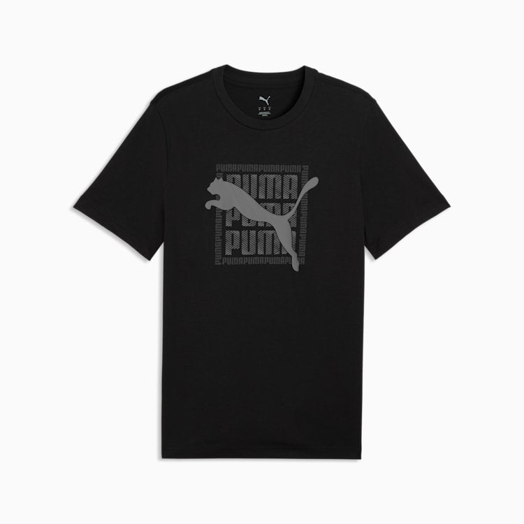 Graphic Puma Wording,Puma Black