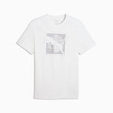 Graphic Foil Tee,Puma White